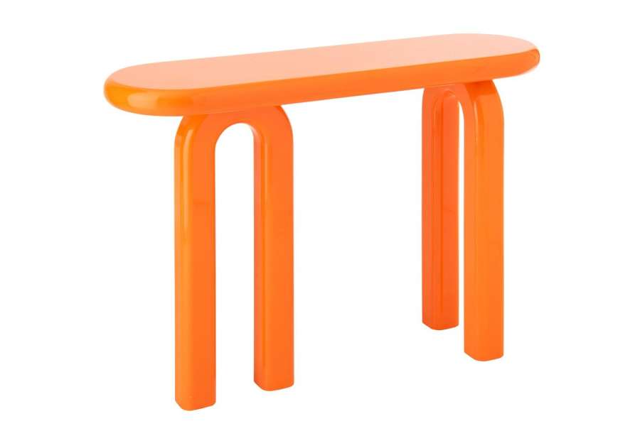 CONSOLE ARCHIE MDF/PAINT ORANGE