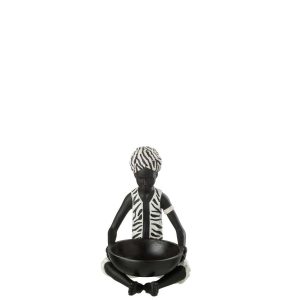 BOY SITTING ETHNIC POLY MIX