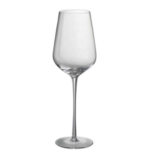 DRINKING GLASS WHITE WINE CRYSTAL GLASS TRANSPARENT
