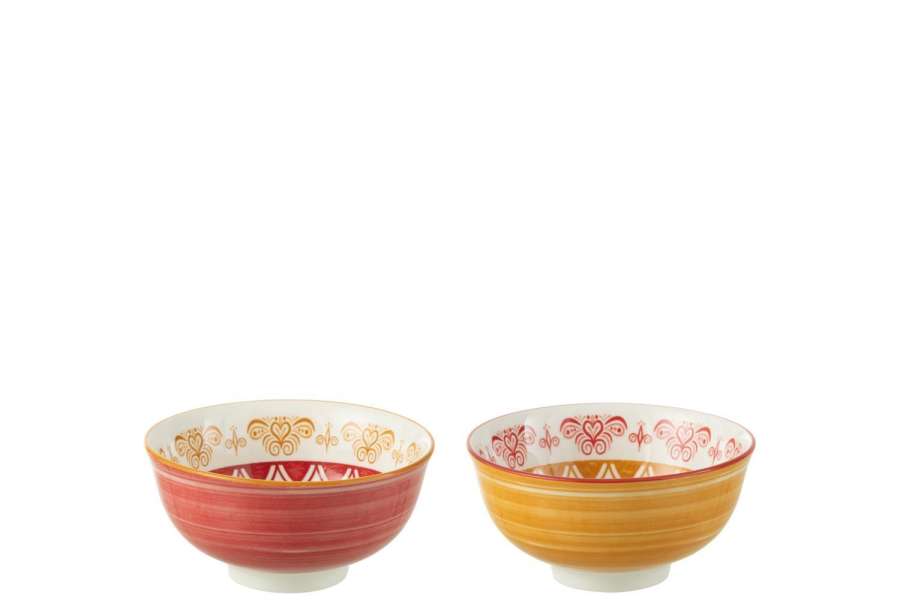 BOWL JAM PORCELAIN MIX SMALL ASS2