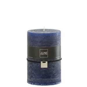 CYLINDER CANDLE DARK BLUE EXTRA LARGE 95H