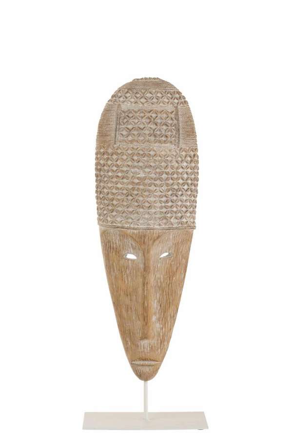 MASK ON FOOT POLY WHITE/NAT