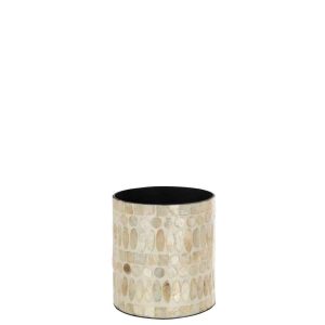FLOWER POT PEARL BEIGE