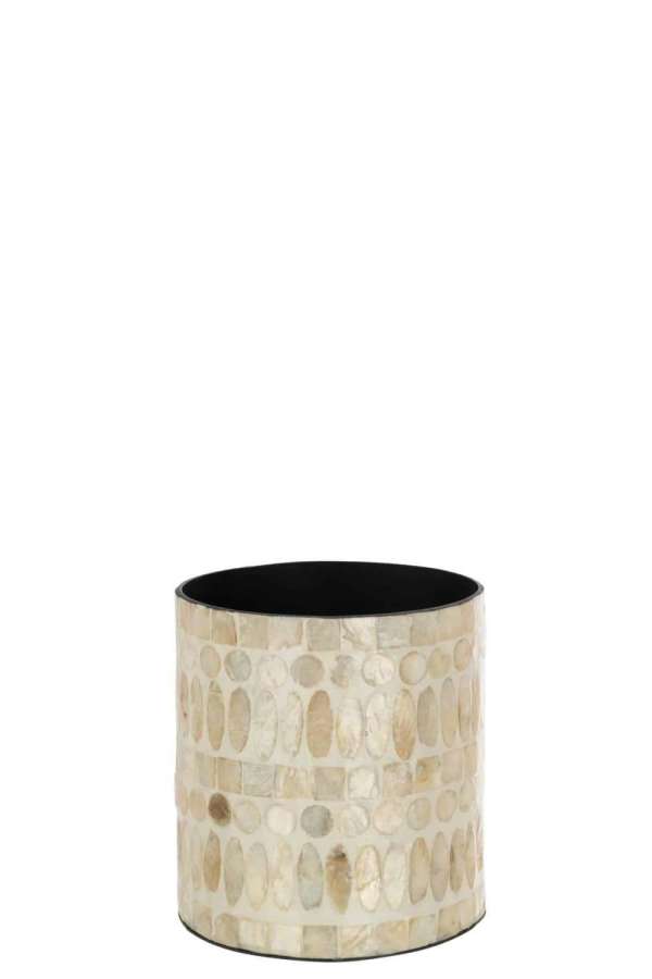 FLOWER POT PEARL BEIGE