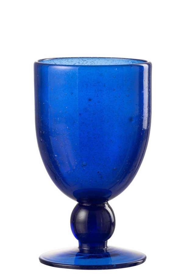 WINE GLASS LISBOA GLASS BLUE