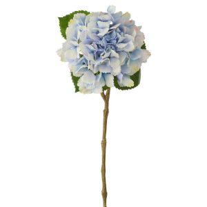 HYDRANGEA REAL TOUCH FABRIC BLUE