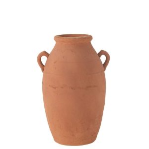 VASE MOKE AMPHORA JAR TERRA COPPER LARGE