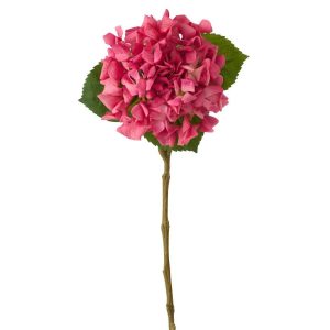 HYDRANGEA REAL TOUCH FABRIC DARK PINK