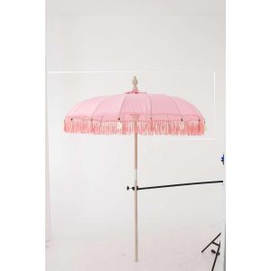 PARASOL BOBBI WOOD/COTTON LIGHT PINK
