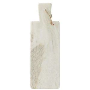 CHEESE BOARD RECTANGLE MARBLE WHITE GREEN LARGE