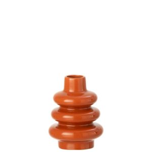 VASE BUOYS SHINY PORCELAIN TERRACOTTA MEDIUM