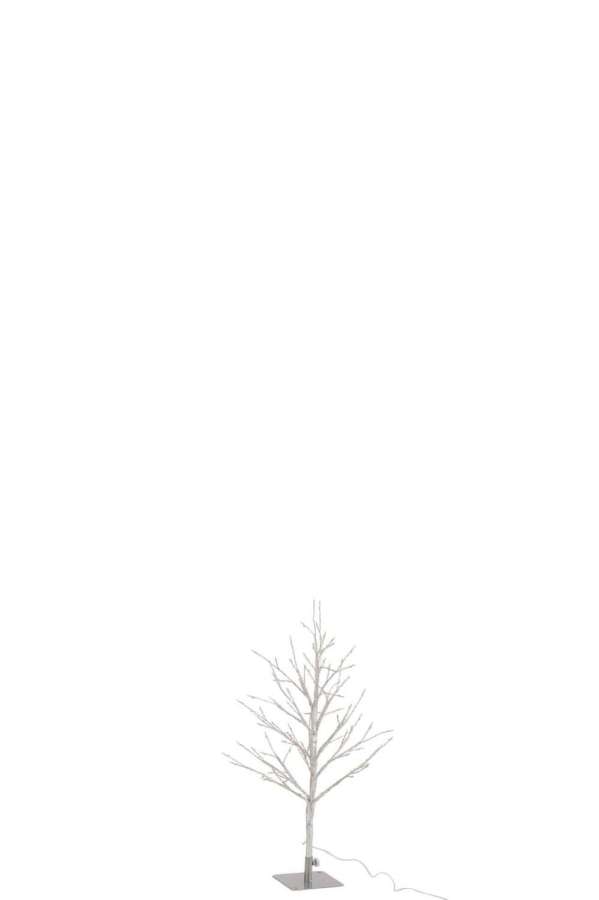 BARE TREE+LED METAL SILVER SMALL