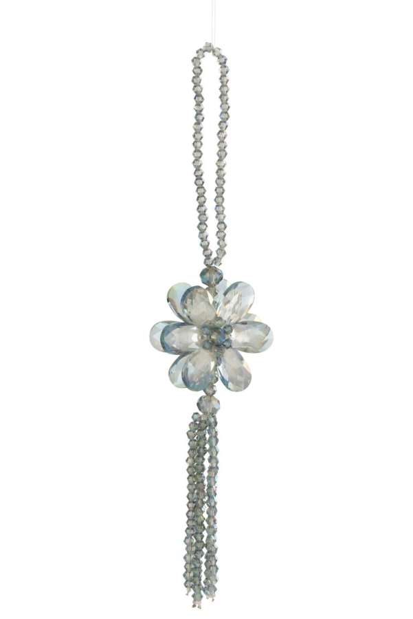 HANGER PEARL PLASTIC LIGHT BLUE LARGE