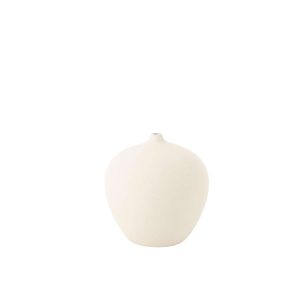 VASE BOTTLE CASSIA CLAY WHITE