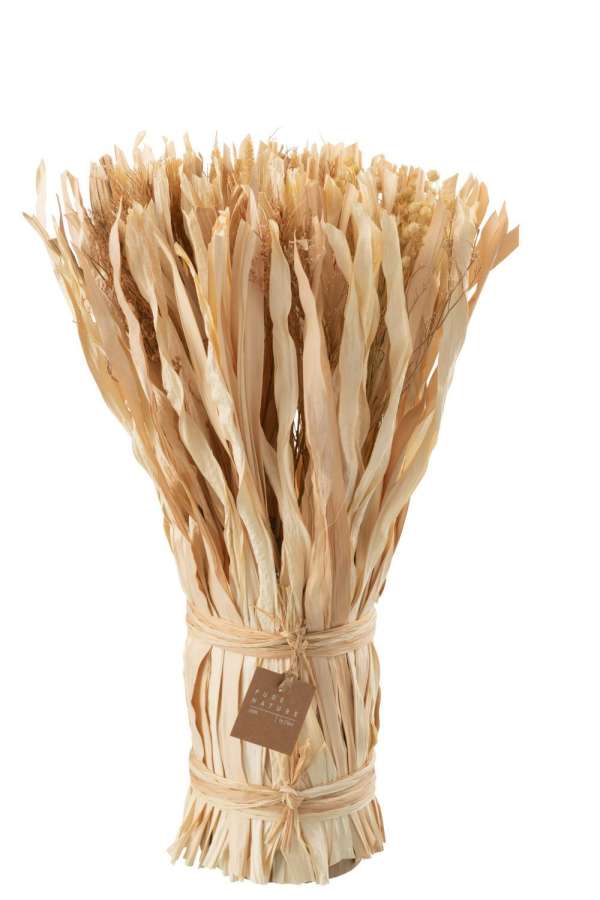BUNCH DRIED FLOWERS NATURAL LARGE