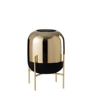 HURRICANE ON FOOT GLASS BLACK/GOLD SMALL