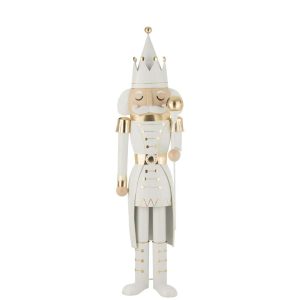 NUTCRACKER IRON GOLD/WHITE LARGE