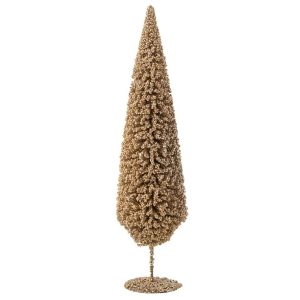 CHRISTMAS TREE PET CHAMPAGNE COLORED LARGE