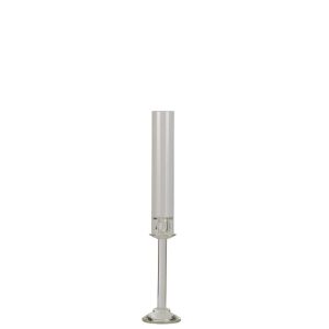 CANDLE HOLDER CRYSTAL TRANSPARENT