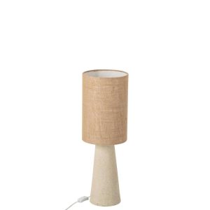 TABLE LAMP AVA FIBREGLASS NATURAL EXTRA SMALL