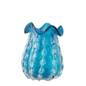 VASE RALPH GLASS BLUE LARGE