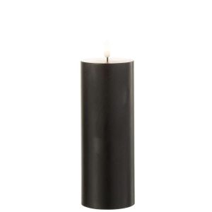 CANDLE LED BLACK LARGE