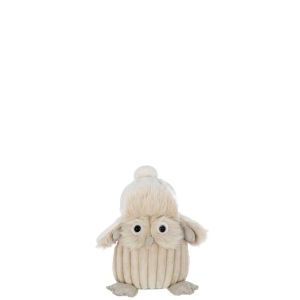 OWL HAT TEXTILE BEIGE