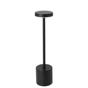 TABLE LAMP MATEL BLACK