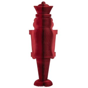 NUTCRACKER PAPER CHRISTMAS RED LARGE