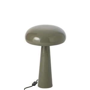 TABLE LAMP IRON OLIVE