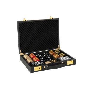 GAME BOX POKER PU BLACK