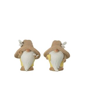 GNOME HEART BUTTERFLY POLY MIX MEDIUM ASSORTMENT OF 2