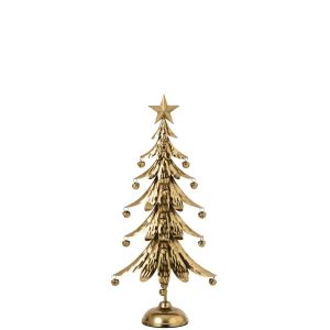CHRISTMAS TREE IRON GOLD SMALL