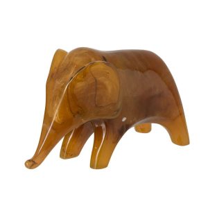ELEPHANT RESIN CARAMEL