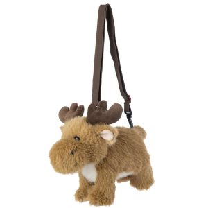SHOULDERBAG MOOSE POLYESTER CARAMEL/BROWN