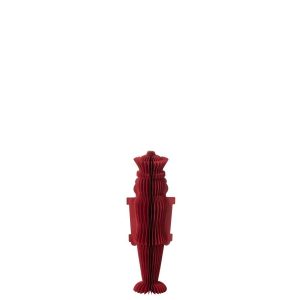 NUTCRACKER PAPER CHRISTMAS RED SMALL