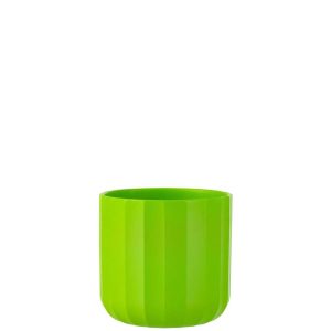FLOWERPOT SUMMER CERAMIC GREEN LARGE