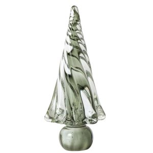 CHRISTMAS TREE GLASS GREEN