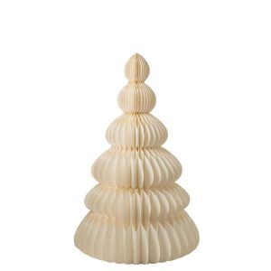 TREE LED PAPER OFF-WHITE LARGE