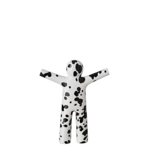 P'TIT MAURICE DALMATIAN POLYRESIN WHITE/BLACK SMALL