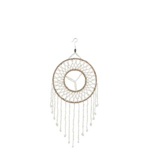 DREAMCATCHER MANDALA SHELL WHITE LARGE