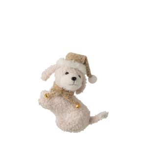 DOG HANGER POLYESTER LIGHT BEIGE