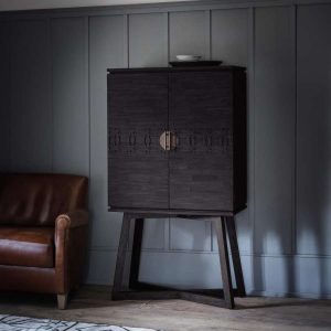 Boho Cocktail skap sort