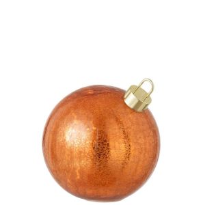 BALL LED GLASS ORANGE LARGE