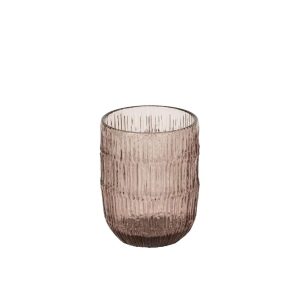 DRINKING GLASS GLASS BURGUNDY