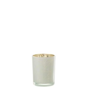 HURRICANE MILANO GLASS WHITE/GOLD MEDIUM