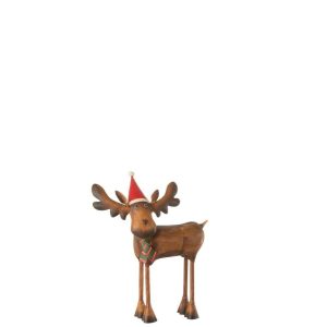 MOOSE XMAS HAT IRON MIX LARGE