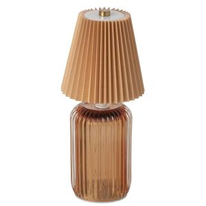 TABLE LAMP LOLA GLASS MUSTARD YELLOW