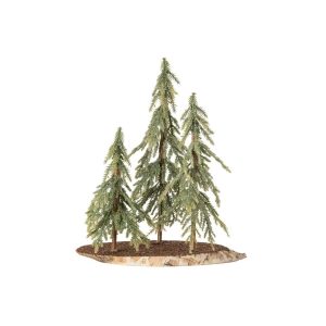 CHRISTMAS TREE POLYETHYLENE DARK GREEN/NATURAL