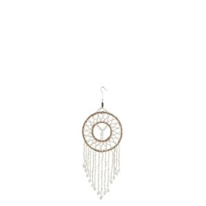 DREAMCATCHER MANDALA SHELL WHITE SMALL